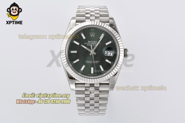 Datejust 126334 41mm VSF Green/Stick on Jub SS/SS Bracelet VS3235 Super Clone Datejust 126334 41mm VSF Green/Stick on Jub SS/SS Bracelet VS3235 Super Clone