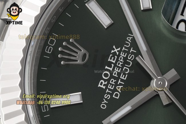 Datejust 126334 41mm VSF Green/Stick on Jub SS/SS Bracelet VS3235 Super Clone Datejust 126334 41mm VSF Green/Stick on Jub SS/SS Bracelet VS3235 Super Clone