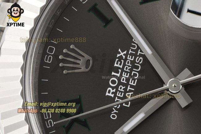 Datejust 126334 41mm VSF Grey/Roman Markers on Jub SS/SS Bracelet VS3235 Super Clone Datejust 126334 41mm VSF Grey/Roman Markers on Jub SS/SS Bracelet VS3235 Super Clone