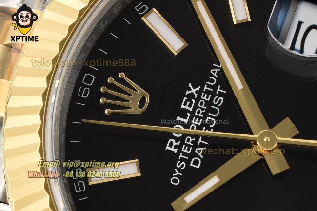 Datejust 126333 41mm VSF Black /Stick on Jub YG/SS Bracelet VS3235 Super Clone Datejust 126333 41mm VSF Black /Stick on Jub YG/SS Bracelet VS3235 Super Clone