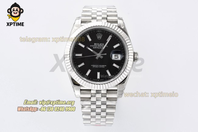 Datejust 126334 41mm VSF Black/Stick on Jub SS/SS Bracelet VS3235 Super Clone Datejust 126334 41mm VSF Black/Stick on Jub SS/SS Bracelet VS3235 Super Clone