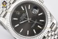 Datejust 126334 41mm VSF Grey/Stick on Jub SS/SS Bracelet VS3235 Super Clone Datejust 126334 41mm VSF Grey/Stick on Jub SS/SS Bracelet VS3235 Super Clone