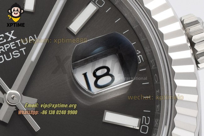 Datejust 126334 41mm VSF Grey/Stick on Jub SS/SS Bracelet VS3235 Super Clone Datejust 126334 41mm VSF Grey/Stick on Jub SS/SS Bracelet VS3235 Super Clone