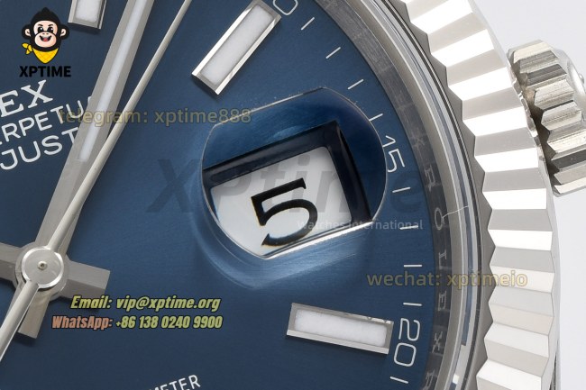Datejust 126334 41mm VSF Blue/Stick on Jub SS/SS Bracelet VS3235 Super Clone Datejust 126334 41mm VSF Blue/Stick on Jub SS/SS Bracelet VS3235 Super Clone