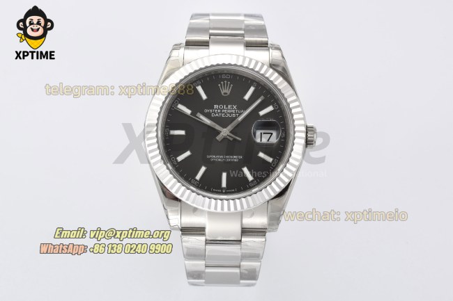 Datejust 126334 41mm VSF Gray/Stick on Oys SS/SS Bracelet VS3235 Super Clone Datejust 126334 41mm VSF Gray/Stick on Oys SS/SS Bracelet VS3235 Super Clone