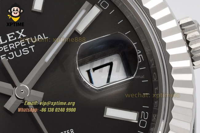 Datejust 126334 41mm VSF Gray/Stick on Oys SS/SS Bracelet VS3235 Super Clone Datejust 126334 41mm VSF Gray/Stick on Oys SS/SS Bracelet VS3235 Super Clone