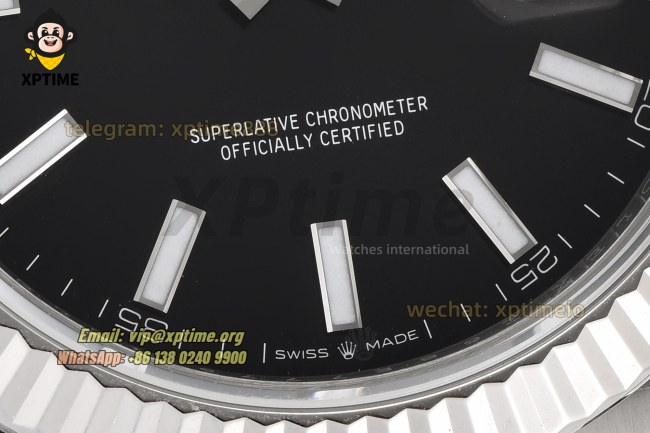 Datejust 126334 41mm VSF Black/Stick on Oys SS/SS Bracelet VS3235 Super Clone Datejust 126334 41mm VSF Black/Stick on Oys SS/SS Bracelet VS3235 Super Clone