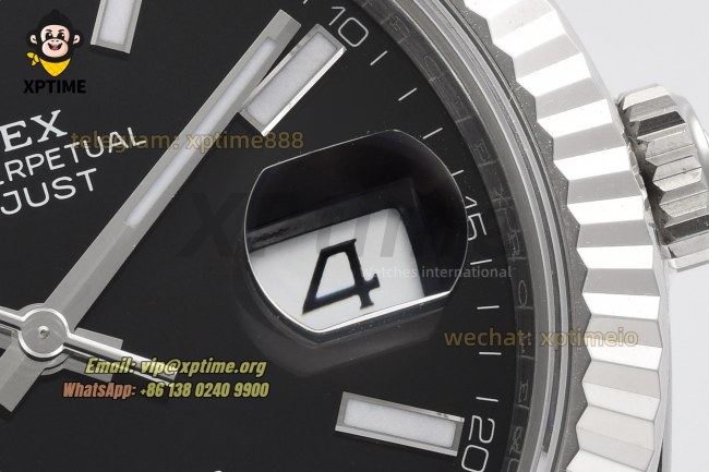 Datejust 126334 41mm VSF Black/Stick on Oys SS/SS Bracelet VS3235 Super Clone Datejust 126334 41mm VSF Black/Stick on Oys SS/SS Bracelet VS3235 Super Clone