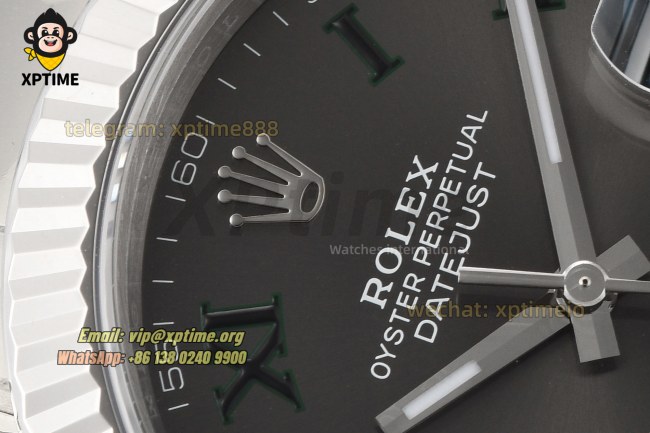 Datejust 126334 41mm VSF Grey/Roman Markers on Oys SS/SS Bracelet VS3235 Super Clone Datejust 126334 41mm VSF Grey/Roman Markers on Oys SS/SS Bracelet VS3235 Super Clone