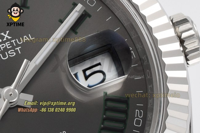 Datejust 126334 41mm VSF Grey/Roman Markers on Oys SS/SS Bracelet VS3235 Super Clone Datejust 126334 41mm VSF Grey/Roman Markers on Oys SS/SS Bracelet VS3235 Super Clone