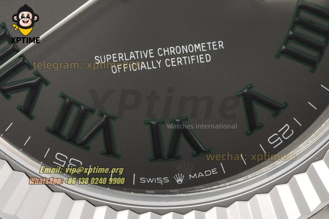 Datejust 126334 41mm VSF Grey/Roman Markers on Oys SS/SS Bracelet VS3235 Super Clone Datejust 126334 41mm VSF Grey/Roman Markers on Oys SS/SS Bracelet VS3235 Super Clone