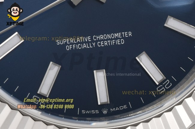 Datejust 126334 41mm VSF Blue/Stick on Oys SS/SS Bracelet VS3235 Super Clone Datejust 126334 41mm VSF Blue/Stick on Oys SS/SS Bracelet VS3235 Super Clone