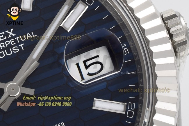 Datejust 126334 41mm VSF Blue Textured/Stick on Oys SS/SS Bracelet VS3235 Super Clone Datejust 126334 41mm VSF Blue Textured/Stick on Oys SS/SS Bracelet VS3235 Super Clone