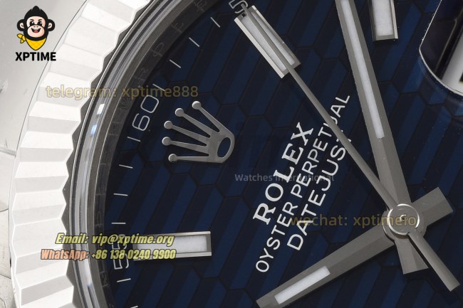 Datejust 126334 41mm VSF Blue Textured/Stick on Oys SS/SS Bracelet VS3235 Super Clone Datejust 126334 41mm VSF Blue Textured/Stick on Oys SS/SS Bracelet VS3235 Super Clone