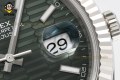 Datejust 126334 41mm VSF Green Textured/Stick on Oys SS/SS Bracelet VS3235 Super Clone Datejust 126334 41mm VSF Green Textured/Stick on Oys SS/SS Bracelet VS3235 Super Clone