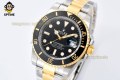 Submariner 116613LN 40mm VSF Black/Dot on YG/SS Bracelet VS3135 Super Clone Submariner 116613LN 40mm VSF Black/Dot on YG/SS Bracelet VS3135 Super Clone