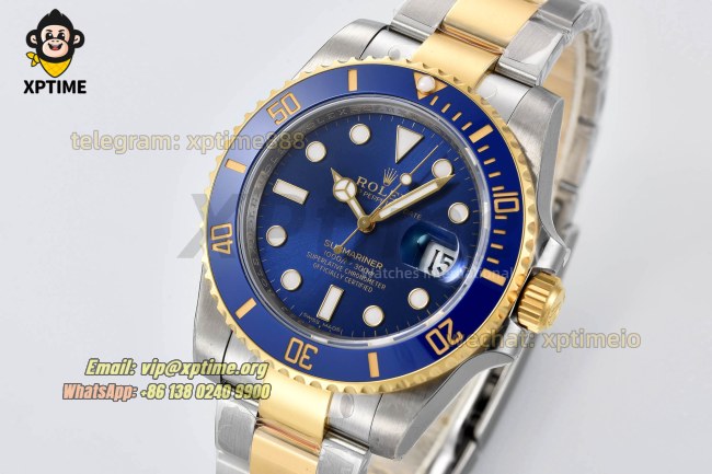 Submariner 116613LB 40mm VSF Blue/Dot on YG/SS Bracelet VS3135 Super Clone Submariner 116613LB 40mm VSF Blue/Dot on YG/SS Bracelet VS3135 Super Clone