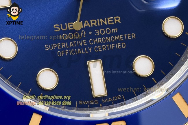 Submariner 116613LB 40mm VSF Blue/Dot on YG/SS Bracelet VS3135 Super Clone Submariner 116613LB 40mm VSF Blue/Dot on YG/SS Bracelet VS3135 Super Clone