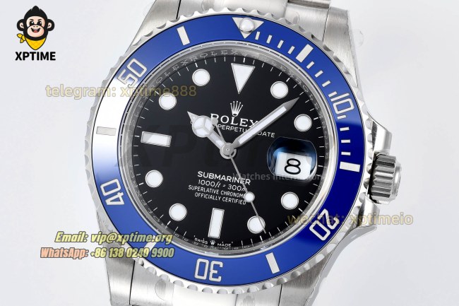 Submariner 126619LB 41mm VSF Blue/Dot on SS/SS Bracelet VS3235 Super Clone Submariner 126619LB 41mm VSF Blue/Dot on SS/SS Bracelet VS3235 Super Clone