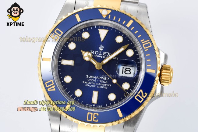 Submariner 126613LB 41mm VSF Blue/Dot on YG/SS Bracelet VS3235 Super Clone Submariner 126613LB 41mm VSF Blue/Dot on YG/SS Bracelet VS3235 Super Clone