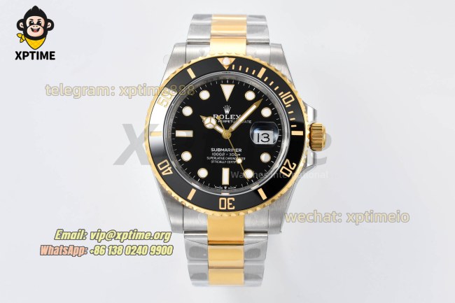 Submariner 126613LB 41mm VSF Black/Dot on YG/SS Bracelet VS3235 Super Clone Submariner 126613LB 41mm VSF Black/Dot on YG/SS Bracelet VS3235 Super Clone