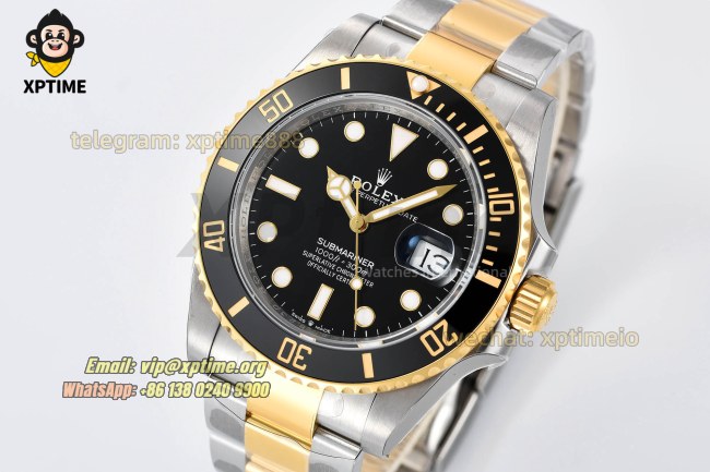 Submariner 126613LB 41mm VSF Black/Dot on YG/SS Bracelet VS3235 Super Clone Submariner 126613LB 41mm VSF Black/Dot on YG/SS Bracelet VS3235 Super Clone