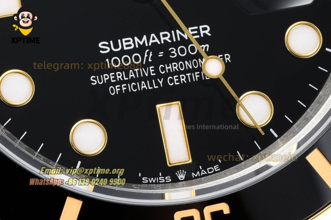 Submariner 126613LB 41mm VSF Black/Dot on YG/SS Bracelet VS3235 Super Clone Submariner 126613LB 41mm VSF Black/Dot on YG/SS Bracelet VS3235 Super Clone