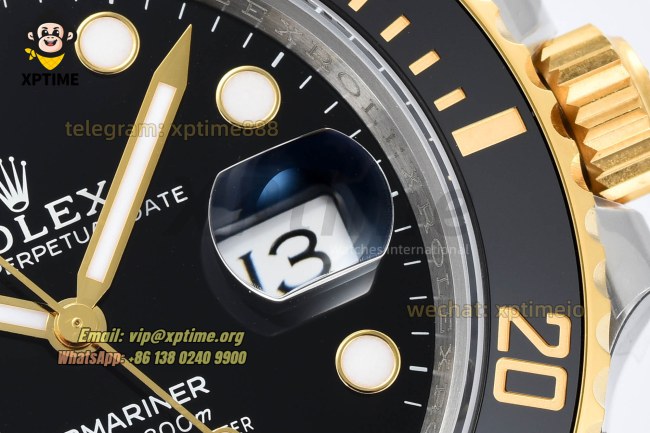 Submariner 126613LB 41mm VSF Black/Dot on YG/SS Bracelet VS3235 Super Clone Submariner 126613LB 41mm VSF Black/Dot on YG/SS Bracelet VS3235 Super Clone