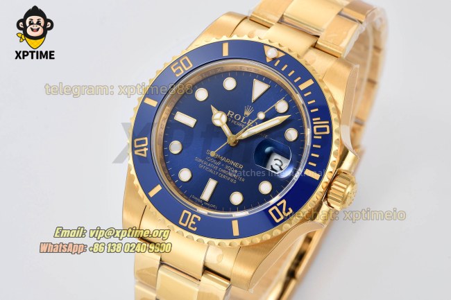 Submariner 116618LB 40mm VSF Black/Dot on YG/YG Bracelet VS3135 Super Clone Submariner 116618LB 40mm VSF Black/Dot on YG/YG Bracelet VS3135 Super Clone