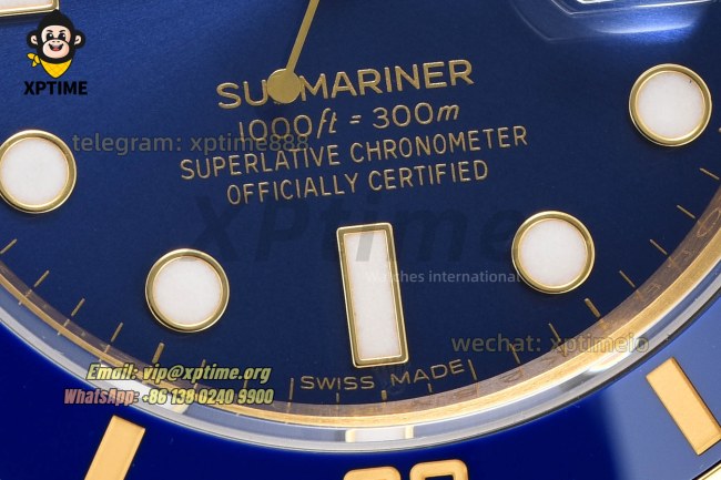 Submariner 116618LB 40mm VSF Black/Dot on YG/YG Bracelet VS3135 Super Clone Submariner 116618LB 40mm VSF Black/Dot on YG/YG Bracelet VS3135 Super Clone