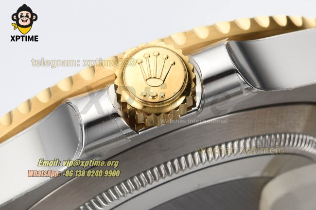 Submariner 116613LN 40mm VSF Black/Dot on YG/SS Bracelet VS3135 Super Clone Submariner 116613LN 40mm VSF Black/Dot on YG/SS Bracelet VS3135 Super Clone