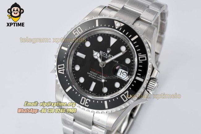 Sea Dweller 126600 43mm VSF Black/Dot on SS/SS Bracelet HS3235 Super Clone Sea Dweller 126600 43mm VSF Black/Dot on SS/SS Bracelet HS3235 Super Clone