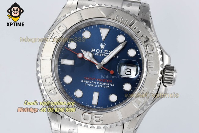 Yacht-Master 126622 40mm VSF Blue/Dot on SS/SS Bracelet VS3235 Super Clone Yacht-Master 126622 40mm VSF Blue/Dot on SS/SS Bracelet VS3235 Super Clone