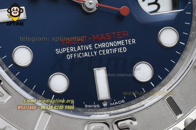 Yacht-Master 126622 40mm VSF Blue/Dot on SS/SS Bracelet VS3235 Super Clone Yacht-Master 126622 40mm VSF Blue/Dot on SS/SS Bracelet VS3235 Super Clone