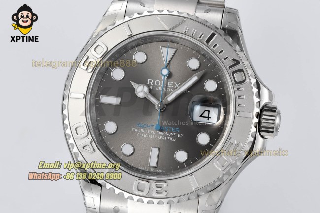Yacht-Master 126622 40mm VSF Grey/Dot on SS/SS Bracelet VS3235 Super Clone Yacht-Master 126622 40mm VSF Grey/Dot on SS/SS Bracelet VS3235 Super Clone