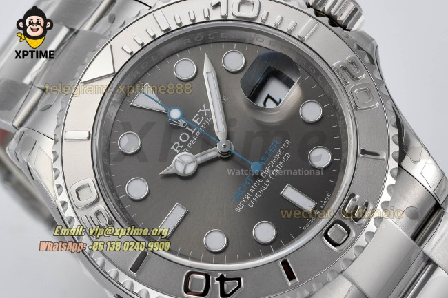 Yacht-Master 126622 40mm VSF Grey/Dot on SS/SS Bracelet VS3235 Super Clone Yacht-Master 126622 40mm VSF Grey/Dot on SS/SS Bracelet VS3235 Super Clone