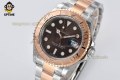 Yacht-Master 126621 40mm VSF Brown/Dot on RG/SS Bracelet VS3235 Super Clone Yacht-Master 126621 40mm VSF Brown/Dot on RG/SS Bracelet VS3235 Super Clone