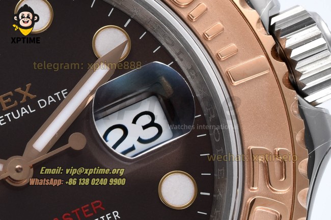 Yacht-Master 126621 40mm VSF Brown/Dot on RG/SS Bracelet VS3235 Super Clone Yacht-Master 126621 40mm VSF Brown/Dot on RG/SS Bracelet VS3235 Super Clone