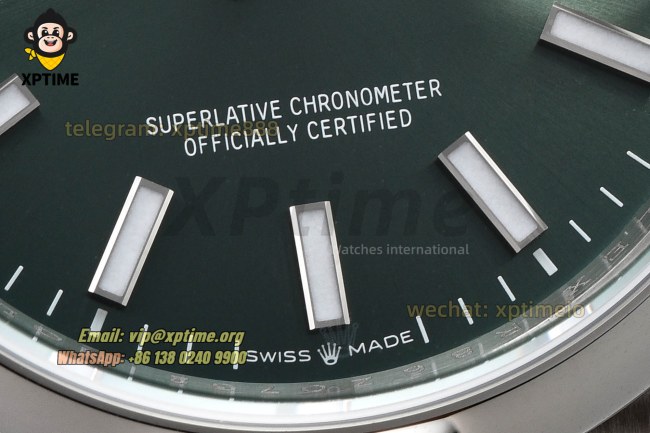 Datejust 126200 36mm VSF Green/Stick on Oys SS/SS Bracelet VS3235 Super Clone Datejust 126200 36mm VSF Green/Stick on Oys SS/SS Bracelet VS3235 Super Clone