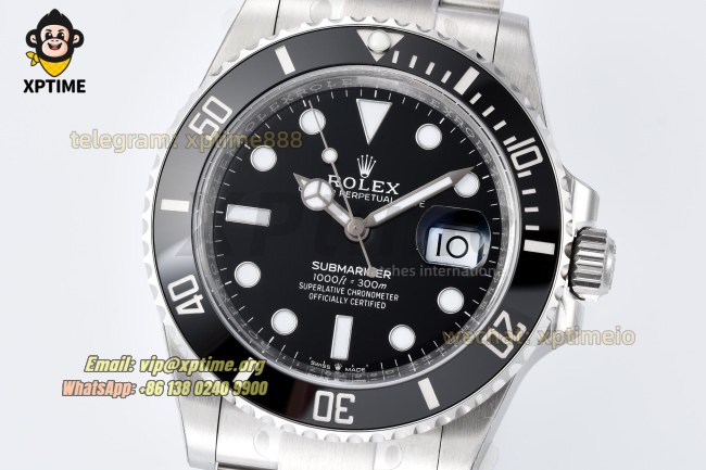 Submariner 126610LN 41mm VSF Black/Dot on SS/SS Bracelet VS3235 Super Clone Submariner 126610LN 41mm VSF Black/Dot on SS/SS Bracelet VS3235 Super Clone