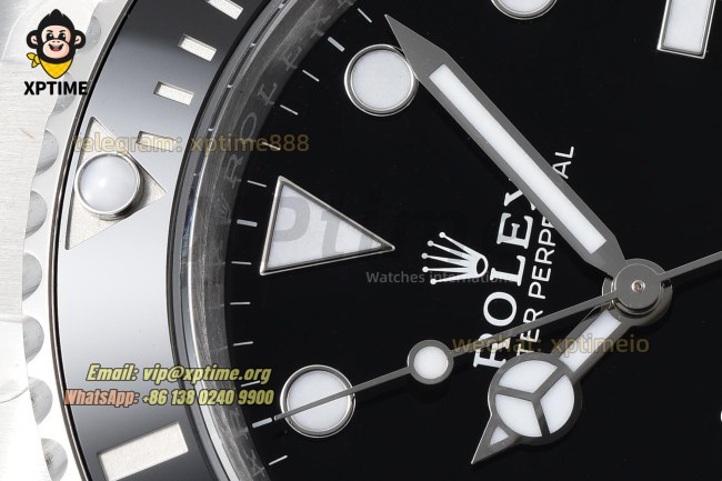 Submariner No Date 124060 40mm VSF Black/Dot on SS/SS Bracelet VS3230 Super Clone Submariner No Date 124060 40mm VSF Black/Dot on SS/SS Bracelet VS3230 Super Clone