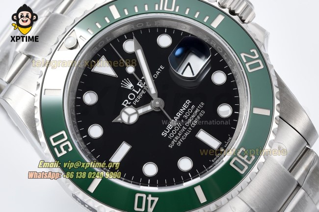 Submariner 126610LV 41mm VSF Black/Dot on SS/SS Bracelet VS3235 Super Clone Submariner 126610LV 41mm VSF Black/Dot on SS/SS Bracelet VS3235 Super Clone