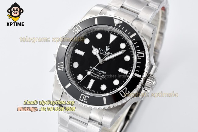 Submariner No Date 114060 40mm VSF Black/Dot on SS/SS Bracelet VS3130 Super Clone Submariner No Date 114060 40mm VSF Black/Dot on SS/SS Bracelet VS3130 Super Clone