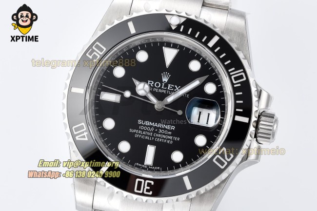 Submariner 116610LN 40mm VSF Black/Dot on SS/SS Bracelet VS3135 Super Clone Submariner 116610LN 40mm VSF Black/Dot on SS/SS Bracelet VS3135 Super Clone