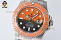 Submariner DIW 40mm VSF Orange/Dot on SS/SS Bracelet VS3135 Super Clone Submariner DIW 40mm VSF Orange/Dot on SS/SS Bracelet VS3135 Super Clone