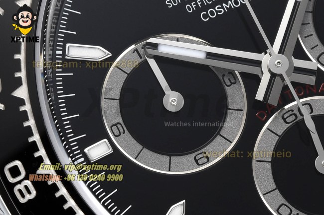Daytona 126500LN 40mm VSF Black/Stick on SS/SS Bracelet DD4131 Super Clone Daytona 126500LN 40mm VSF Black/Stick on SS/SS Bracelet DD4131 Super Clone