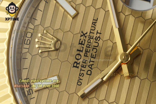 Datejust 126333 41mm VSF Champagne Textured/Stick on Jub YG/SS Bracelet VS3235 Super Clone Datejust 126333 41mm VSF Champagne Textured/Stick on Jub YG/SS Bracelet VS3235 Super Clone