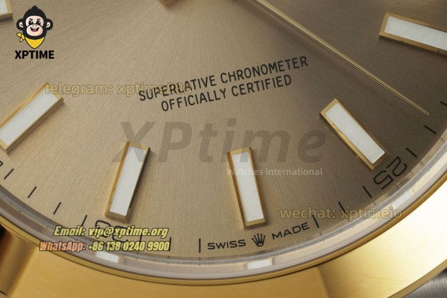 Datejust 126303 41mm VSF Champagne/Stick on Jub YG/SS Bracelet VS3235 Super Clone Datejust 126303 41mm VSF Champagne/Stick on Jub YG/SS Bracelet VS3235 Super Clone