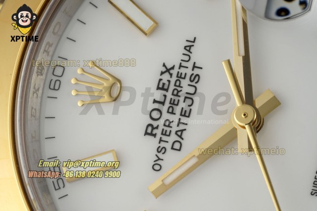 Datejust 126303 41mm VSF White/Stick on Jub YG/SS Bracelet VS3235 Super Clone Datejust 126303 41mm VSF White/Stick on Jub YG/SS Bracelet VS3235 Super Clone