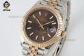 Datejust 126331 41mm VSF Brown/Stick on Jub RG/SS Bracelet VS3235 Super Clone Datejust 126331 41mm VSF Brown/Stick on Jub RG/SS Bracelet VS3235 Super Clone